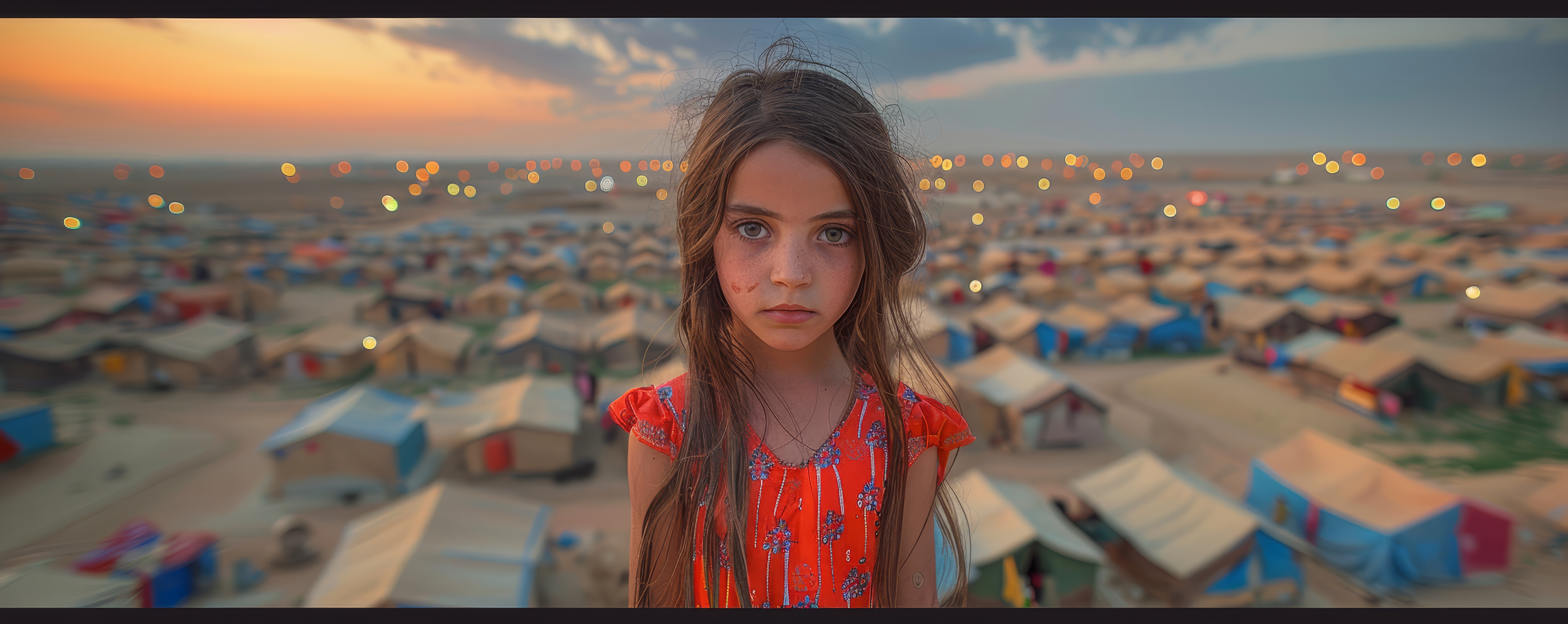 refugee girl